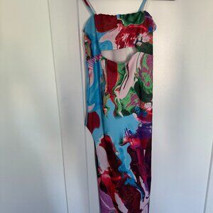 Colorful Fun Cocktail Dress